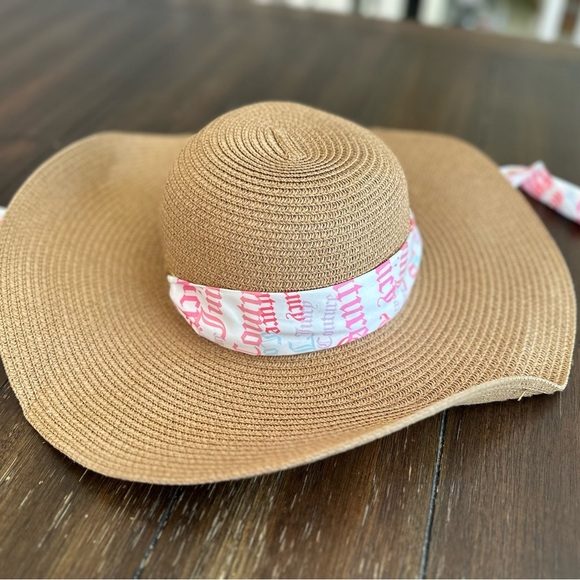 Juicy couture sun hat Straw